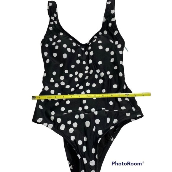 Kona Sol Women's Medium Coverage One Piece Swim Suit Black Size XS(0-2) - Picture 5 of 5